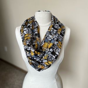 Despicable me minion infinity scarf